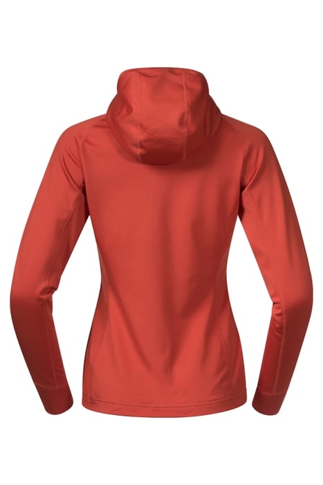 SKALAND HOOD W JACKET BRICK 2