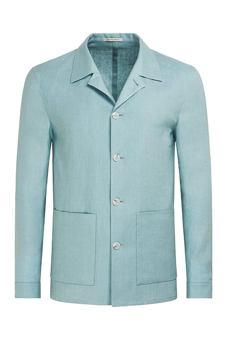 MINT BLUE RELAXED FIT SHIRT-JACKET MINT BLUE 4