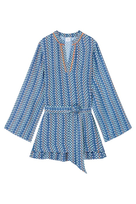 LUCIA - ROBE NAVY MULTICOLOR 4