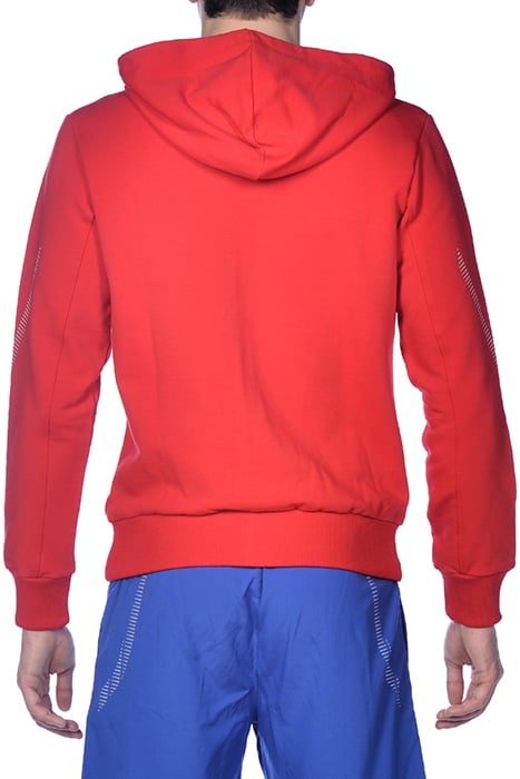 TL HOODED JACKET RED 2