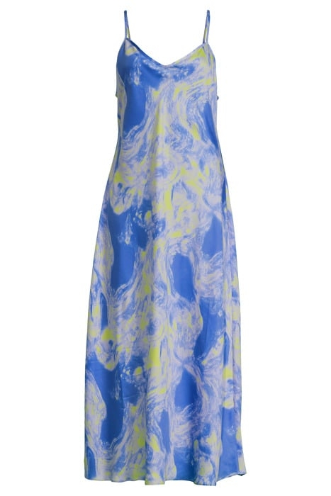 BRYONY SPIRAL DRESS VIOLET BLUE 3