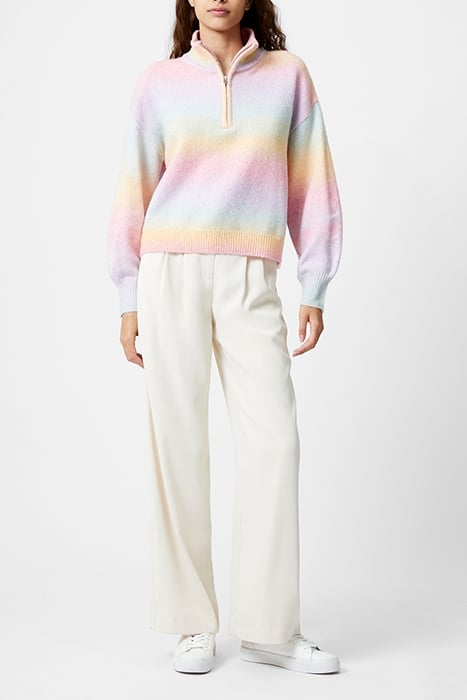 BABYSOFT SPACE DYE 1/2 ZIP PASTEL MULTI 1