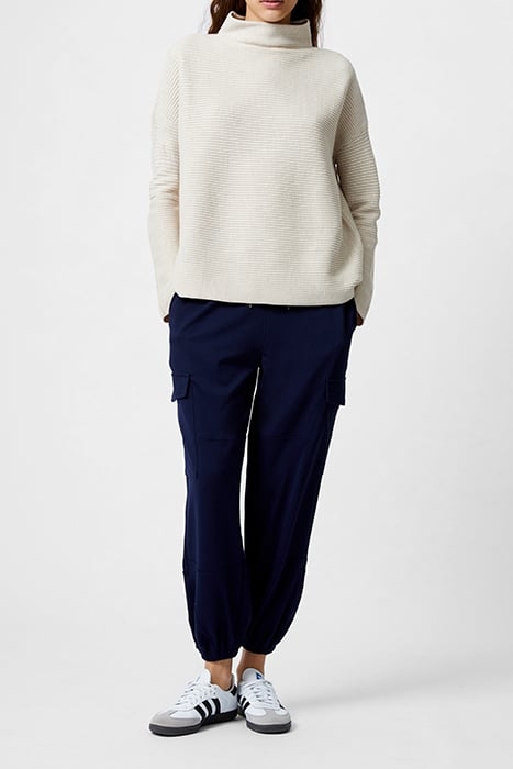 BABYSOFT RIB MOCK NECK JUMPER CAMEL 1