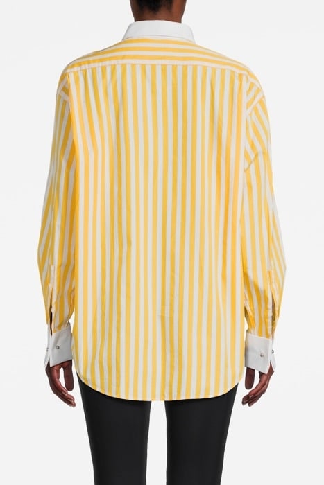 STRIPED TUXEDO SHIRT SUNNY/WHIT 2