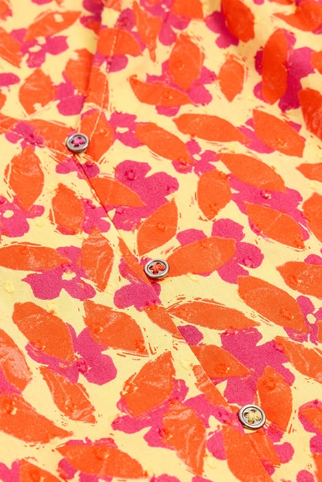 RAE COTTON VEST ORANGE 4