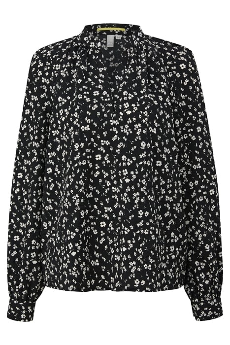 S.OLIVER BLOUSES GREY/BLACK 3