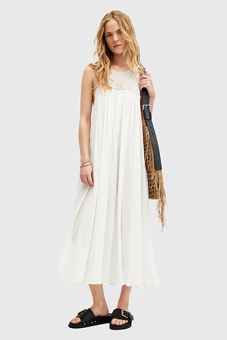 CORRS DRESS CHALK WHITE 1