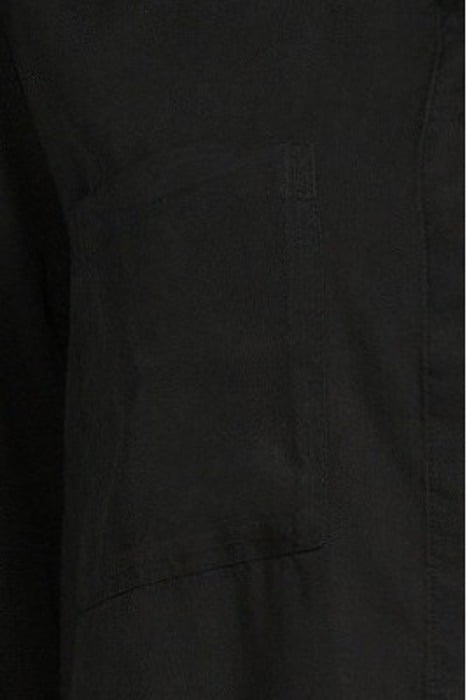 TWO POCKET CLASSIC BUTTON DOWN VINTAGE BLACK 5