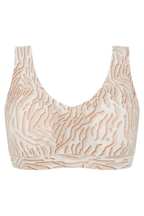 UW BRA WIREFREE DESERT SAND PRINT 3