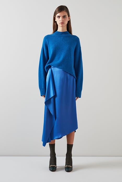 ZOE - MIDI SKIRT BLUE 2