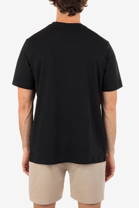 H2O DRI SLUB PKT SHORT SLEEVE BLACK 2