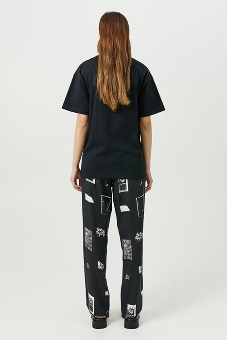 FADI PANTS BLACK AOP 4