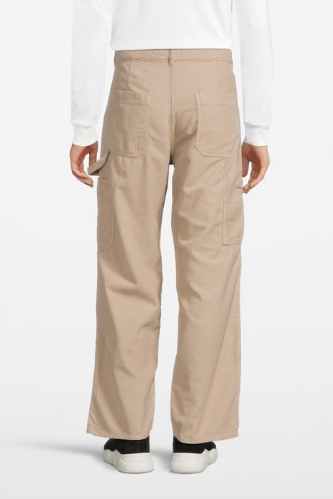 CORDUROY WORKWEAR TROUSERS TAUPE 2