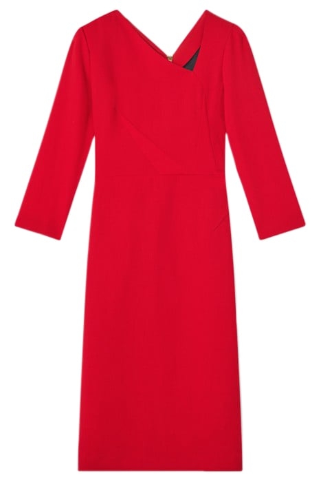ALEXIS - MIDI DRESS CRIMSON 3