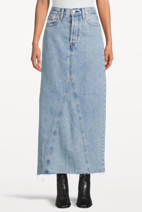 ICONIC DENIM SKIRT BLUE 1
