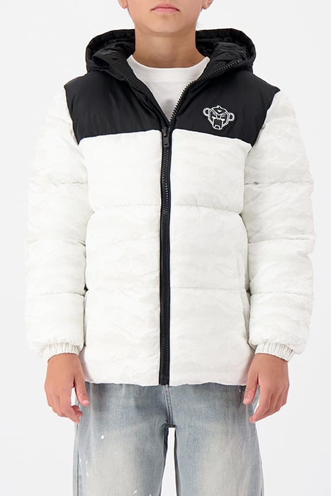 PEEK FREEZE PUFFER JACKET WHITE 1