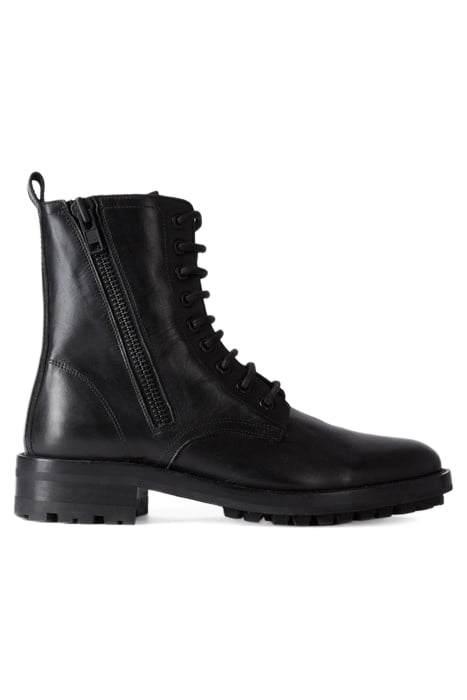 BOTTES RANGER AVEC FERMETURE ÉCLAIR LATÉRALE BLACK 1