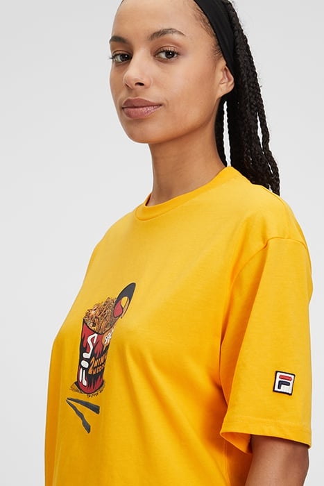 REGULAR FIT SHORT SLEEVES T-SHIRT WITH CUP NOODLE GRAPHIC YE 7