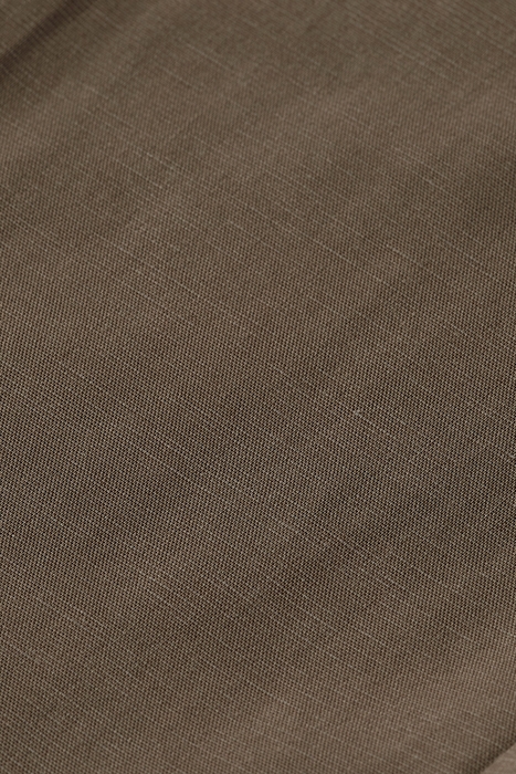 DRAPEY MID RISE WIDE LEG PANT DARK TAUPE 8