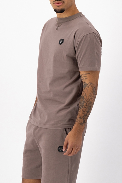 HEX RELAX TEE BROWN 3