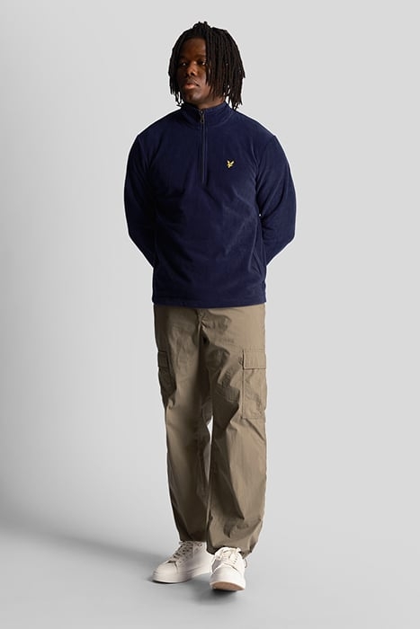 FLEECE QUARTER ZIP NAVY 3