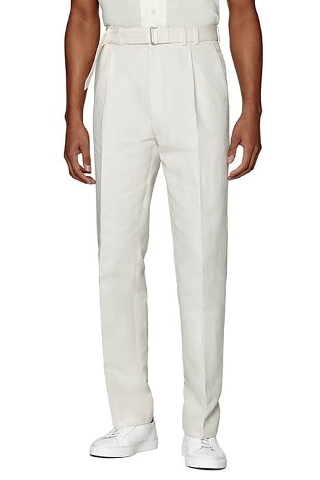 OFF-WHITE WIDE LEG TAPERED TROUSERS OFF-WHITE 1