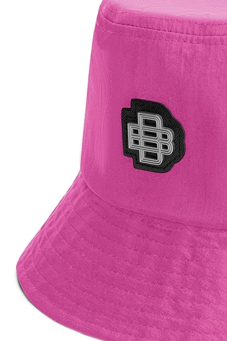 MONOGRAM BUCKET HAT PINK 2
