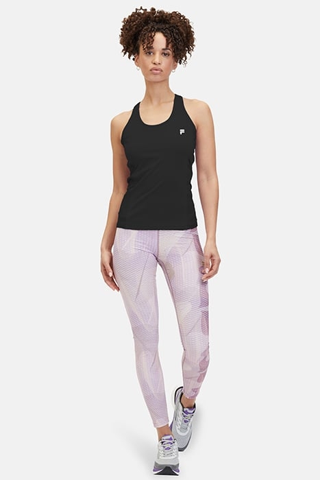 ROUSSILLON RUNNING RACER TOP WITH INSIDE BRA BLACK 3