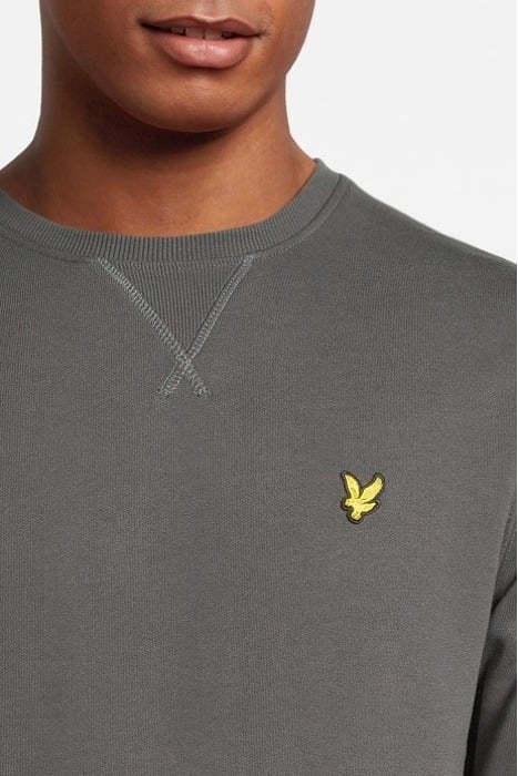 FOOTBALL WORLD GRAPHIC CREW NECK SWEATSHIRT GUNMETAL 4