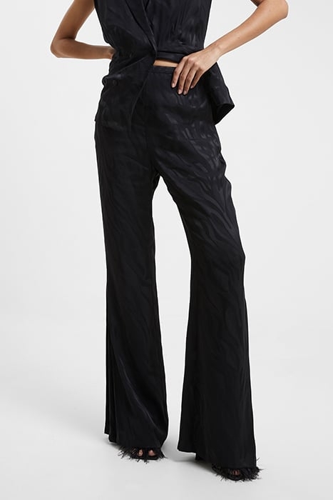 ABA SATIN TROUSER BLACK 1