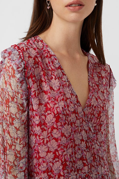 CALA FLORAL LS WRAP MAXI DRS MISC. 4