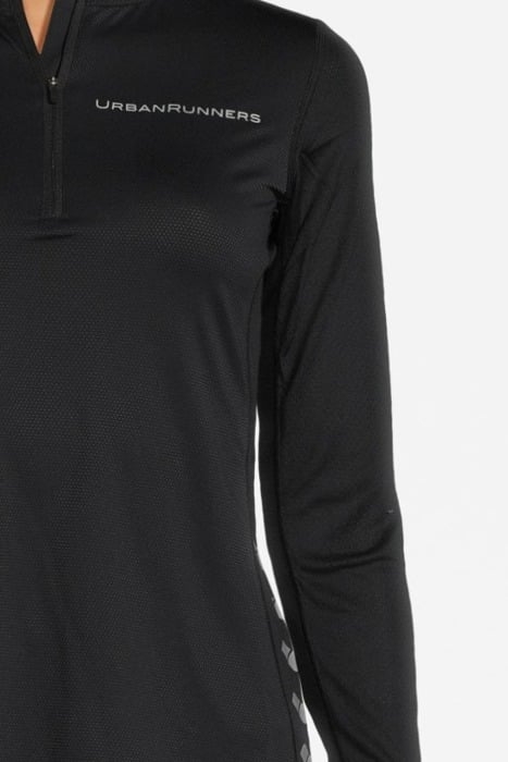 W RUN H/Z LONG SLEEVE UR BLACK UR 4