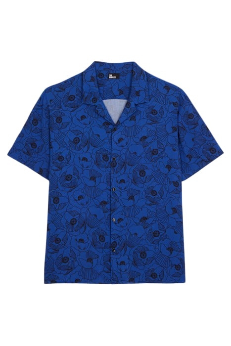 CHEMISE A MANCHES COURTES BLUE 3