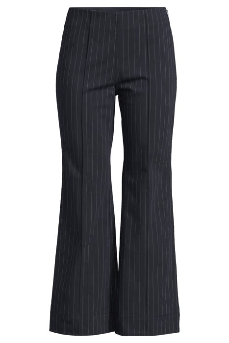 STRETCH STRIPE CROPPED PANTS SKY CAPTAIN 3