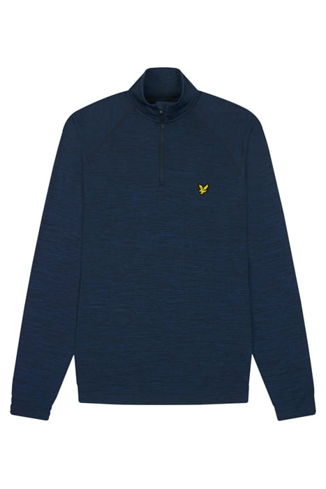 SEAMLESS GOLF MIDLAYER DARK NAVY MARL 3