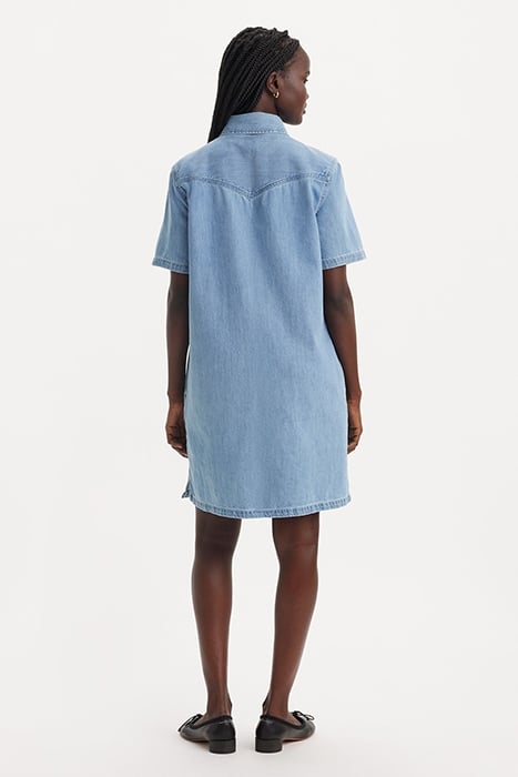 LOUISA DRESS SHIRT BLUE 2