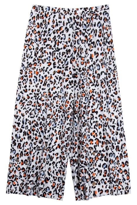 S.OLIVER PANTS WHITE PRINT 1