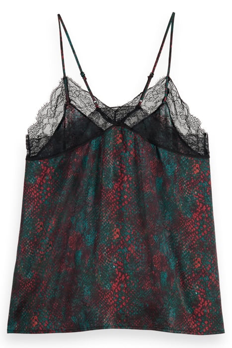 CAMISOLE WITH LACE TRIM SNAKE 5