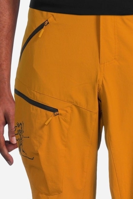 ROMSDAL SOFTSHELL PANTS LIGHT INCA GOLD 4