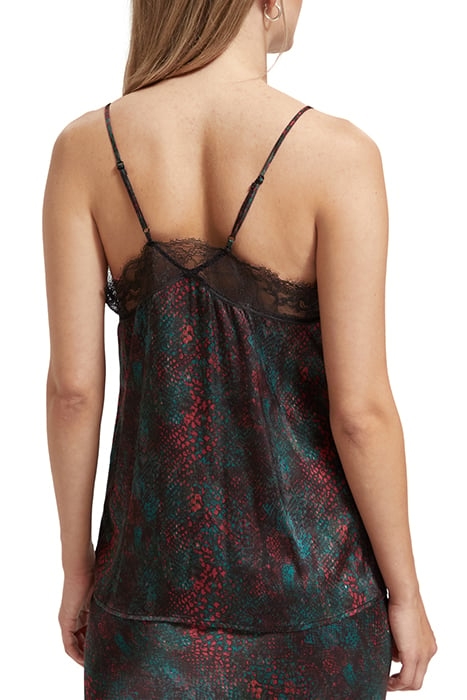 CAMISOLE WITH LACE TRIM SNAKE 2