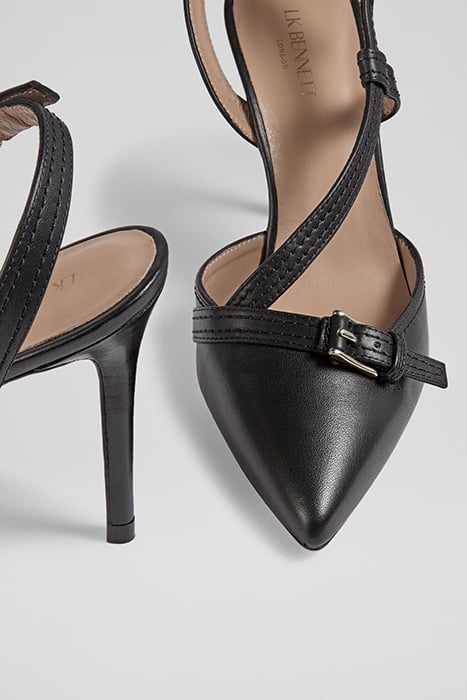 OC ANNETTE BUCKLE STITCH BLACK 4