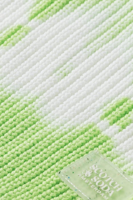 BOYS TIE-DYED WASHING CREWNECK PULLOVER IN ORGANIC COTTON NE 7