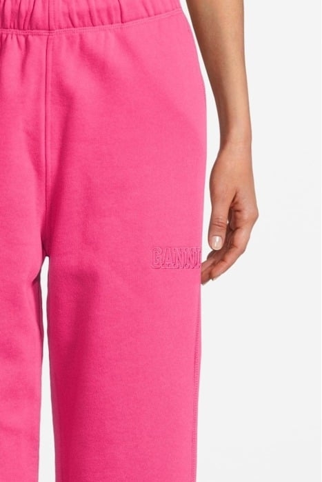 ELASTICATED PANTS SHOCKING PINK 4