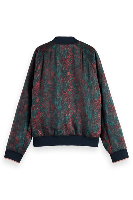 REVERSIBLE BOMBER JACKET SNAKE 5