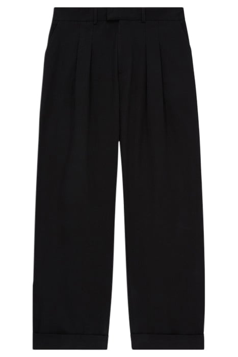 PANTALON SEUL A PINCES ET REVERS BLACK 3