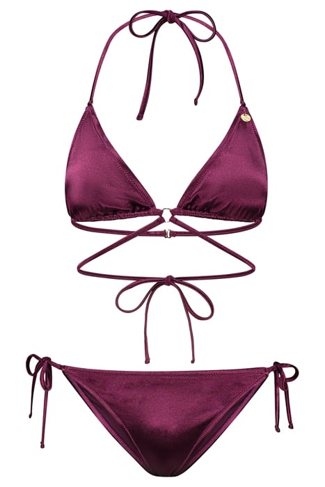 LADIES LIZ BIKINI SET ULTRA SHINE SHINY PURPLE 4