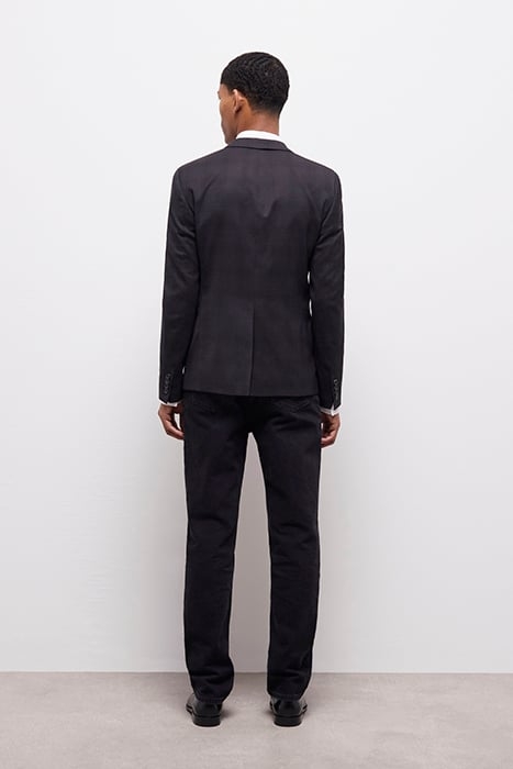 VESTE COSTUME PDG COL CRANTE BLACK 3