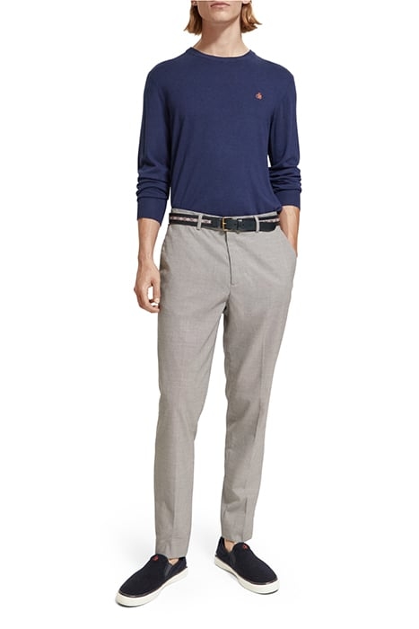 REGULAR FIT ESSENTIALS CREW IN ECO VERO DENIM BLUE 3