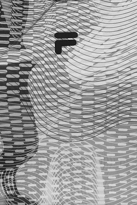 TRETS AOP BRA BLACK FINGER PRINT AOP 7