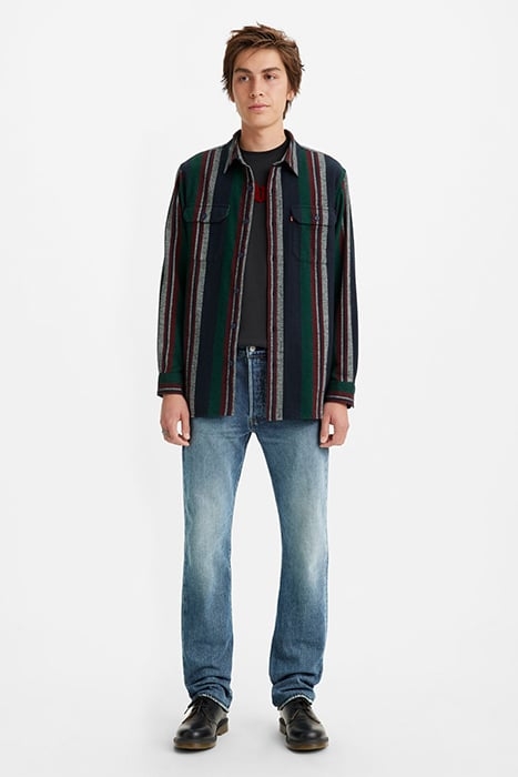 501 STRAIGHT JEANS BLUE 1